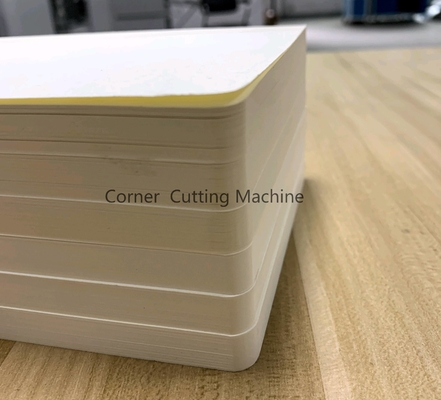 Maufung totalmente automático tamaño A4 Cuaderno de memoria de doble cabeza máquina de corte de esquina redonda máquina de corte de esquina redonda de bloqueMF-ACM380