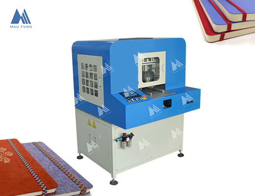 Máquina de inserción de banda elástica de libros de tapa dura 700 pcs/h Máquina de encuadernación de libros de tapa dura MF-SEM450