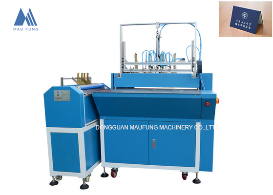 780*430mm Semi Auto portátil cubierta máquina de fabricación de caja dura MF-SCM500A