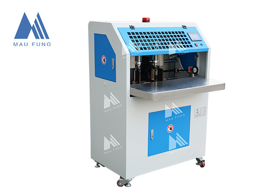 Máquina de corte de esquina redonda con doble cabeza para tarjetas de visita MF-DCM470