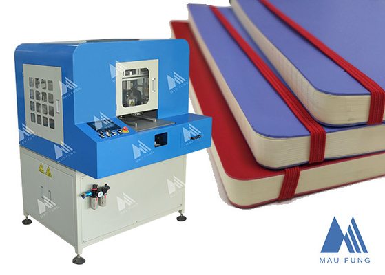 Máquina de inserción de banda elástica para portátiles semiautomáticos, máquina de encuadernación de bandas para diarios MF-SEM450