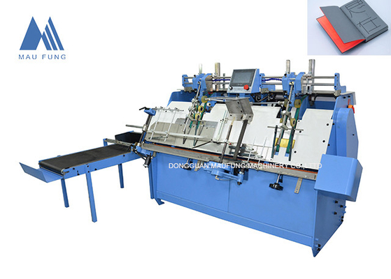 Máquina automática de papel de punta de China para libros de tapa dura, máquina de pegado de hojas de punta MF-EIM450