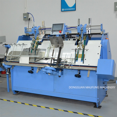 Máquina automática de pegado de papel de tamaño A4 de alta velocidad para el cuaderno final MF-EIM450