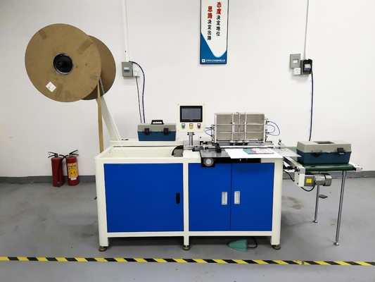A4 portátil Máquina de unión de alambre doble doble semiautomático MF-SDM520