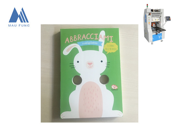 Los niños pequeños dibujos animados de tarjetas tablero a tablero máquina de fabricación de libros tablero a tablero máquina de pegamento de libros MF-PF400