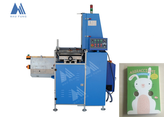 MAUFUNG BOOK de dibujos animados para niños Casing en la máquina Colocar la máquina de hacer libros de tablero plano MF-SKJ380AS