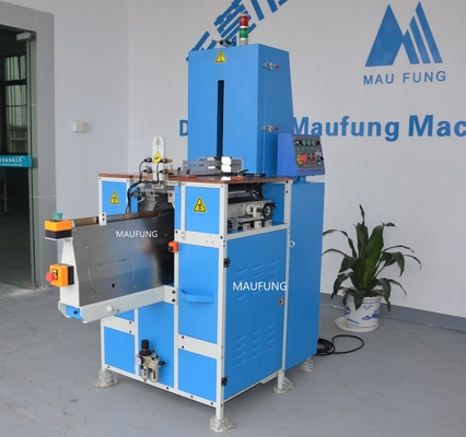 China Máquina semiautomática redonda de revestimiento de libros, máquina de encuadernación redondeadora de libros MF-SKJ380AS