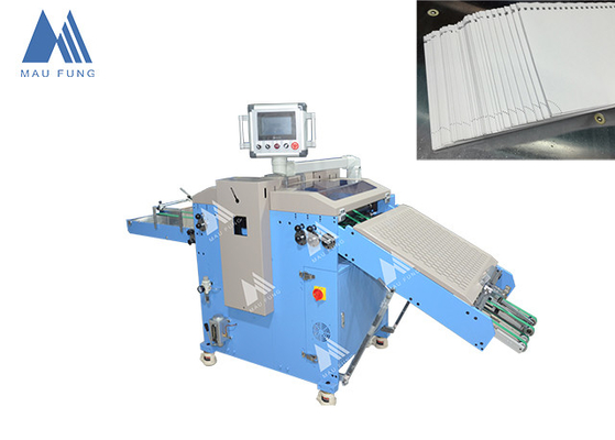 Punzonadora de papel del cuaderno completamente auto de China Maufung para los cuadernos del Gemelo-lazo del alambre-o que atan MF-PBM350