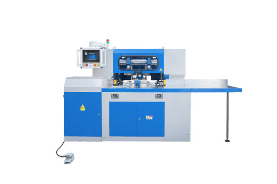 Recortadora semiautomática de tres cuchillas, ajuste de cuchilla completamente automático, alta precisión de corte, segura y eficiente
