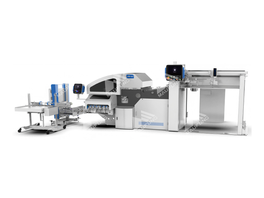 Máquina plegadora para trabajos de duración media y larga