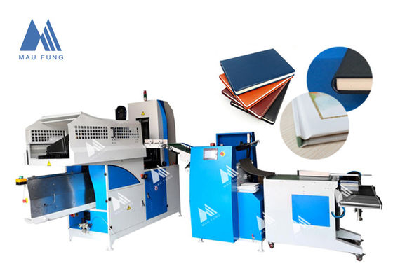 Maufung Auto carcasa de libro de tapa dura en línea máquina de encuadernación de cuadernos para 60 mm de espesor tamaño A4 Libro MF-FAC390