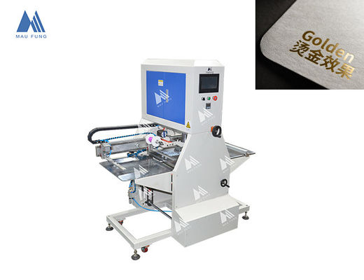35pcs/min 50mm*150mm Máquina de estampado de papel caliente de cuero de pasaporte
