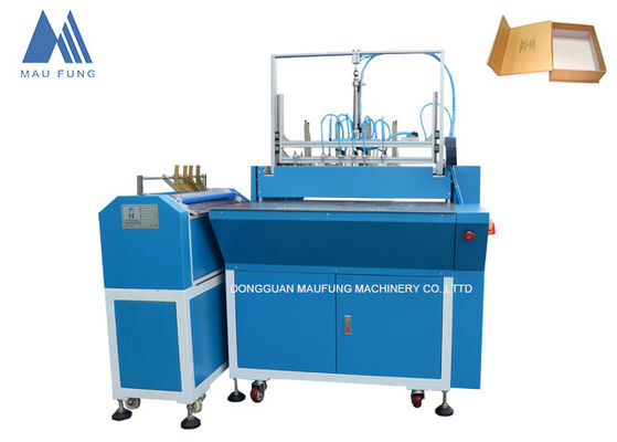 Máquina de pegado de papel semiautomático joyería regalo caja rígida máquina de hacer caja de cartón 5 pcs máquina de hacer caja MF-SCM500A