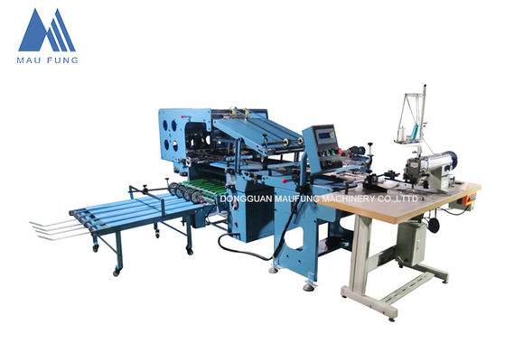 Plegado positivo negativo 65m/min 10mm Máquina de coser de encuadernación de libros de pasaportes