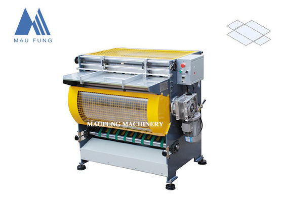 Máquina de ranura de cartón gris semiautomático para cartón caja de regalo rígida embalaje MF-1200A