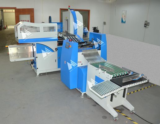 Cubierta de libro de fotos de tapa dura totalmente automática con máquina de prensado de libros y estación de ajuste conjunto Maufung MF-FAC390