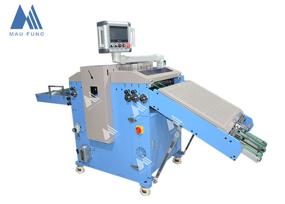 Punzonadora de papel del cuaderno completamente auto de China Maufung para los cuadernos del Gemelo-lazo del alambre-o que atan MF-PBM350