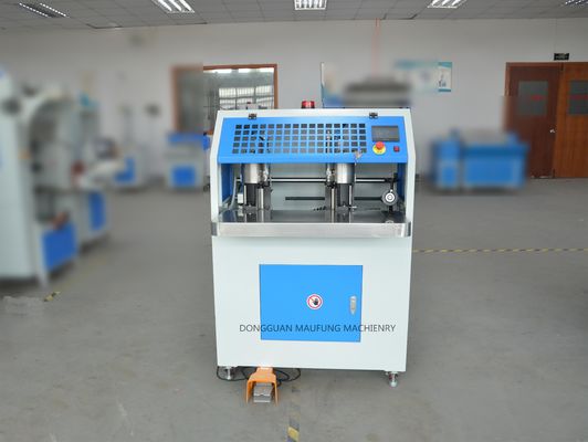 Máquina de recorte de esquinas redondas con doble cabeza neumática MF-DCM470