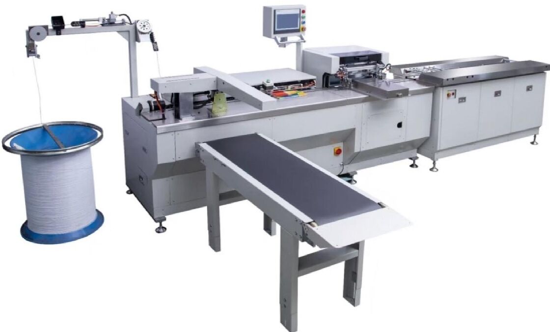 Máquina eléctrica automática de encuadernación de bobinas espirales con perforador de ancho máximo de 420 mm
