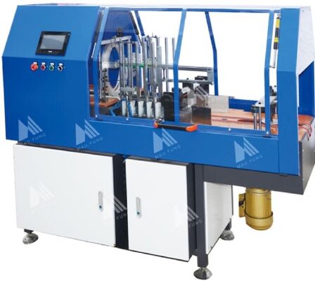 Maufung Máquina de apilamiento de cuadernos totalmente automática, apilador de libros de tapa dura, máquina de embalaje de libros MF-ASM320