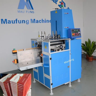 Maufung A4 A5 Tamaño Libros atados en forma dura Diarios Semi-automático Casing en la máquina para libros de tapa dura Cuadernos MF-SKJ380AS